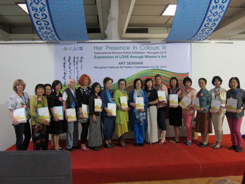 Chairwomans of INWAC in Ullanbattor, Mongolia.